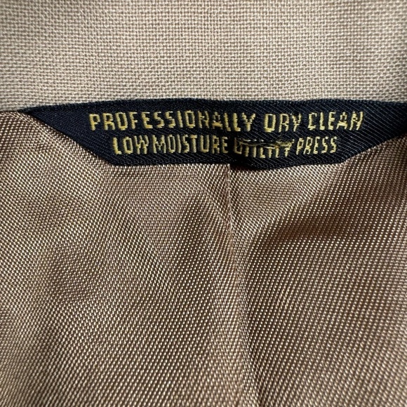 John Weitz Blazer Suit Jacket Mens Size 48L* Tan - Picture 4 of 11